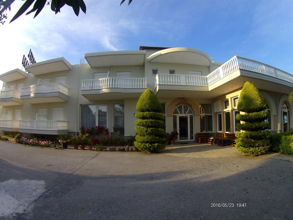 Hotel Akrogiali Korinos Ngoại thất bức ảnh