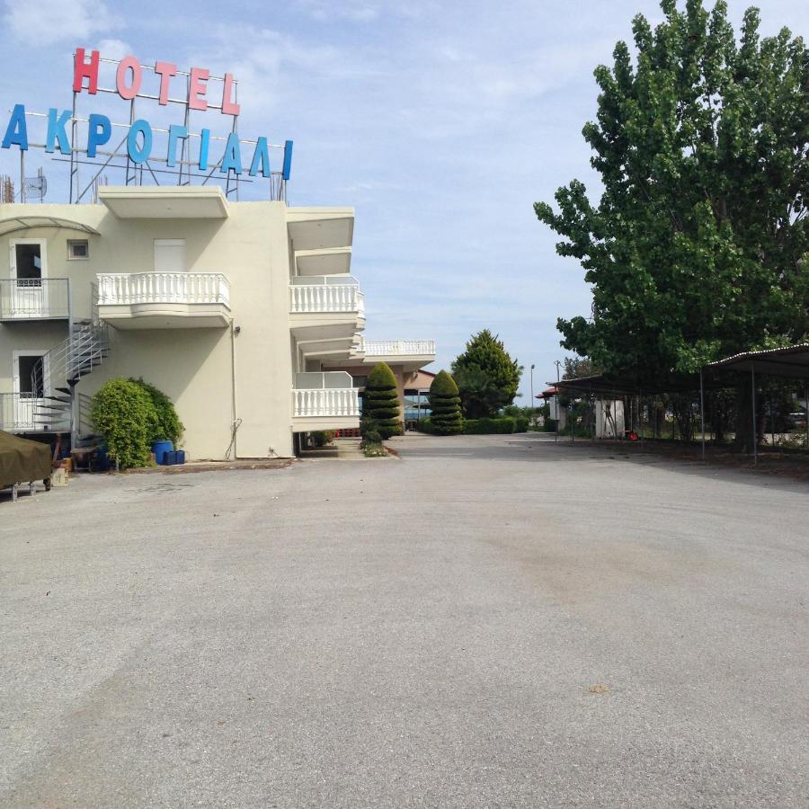 Hotel Akrogiali Korinos Ngoại thất bức ảnh
